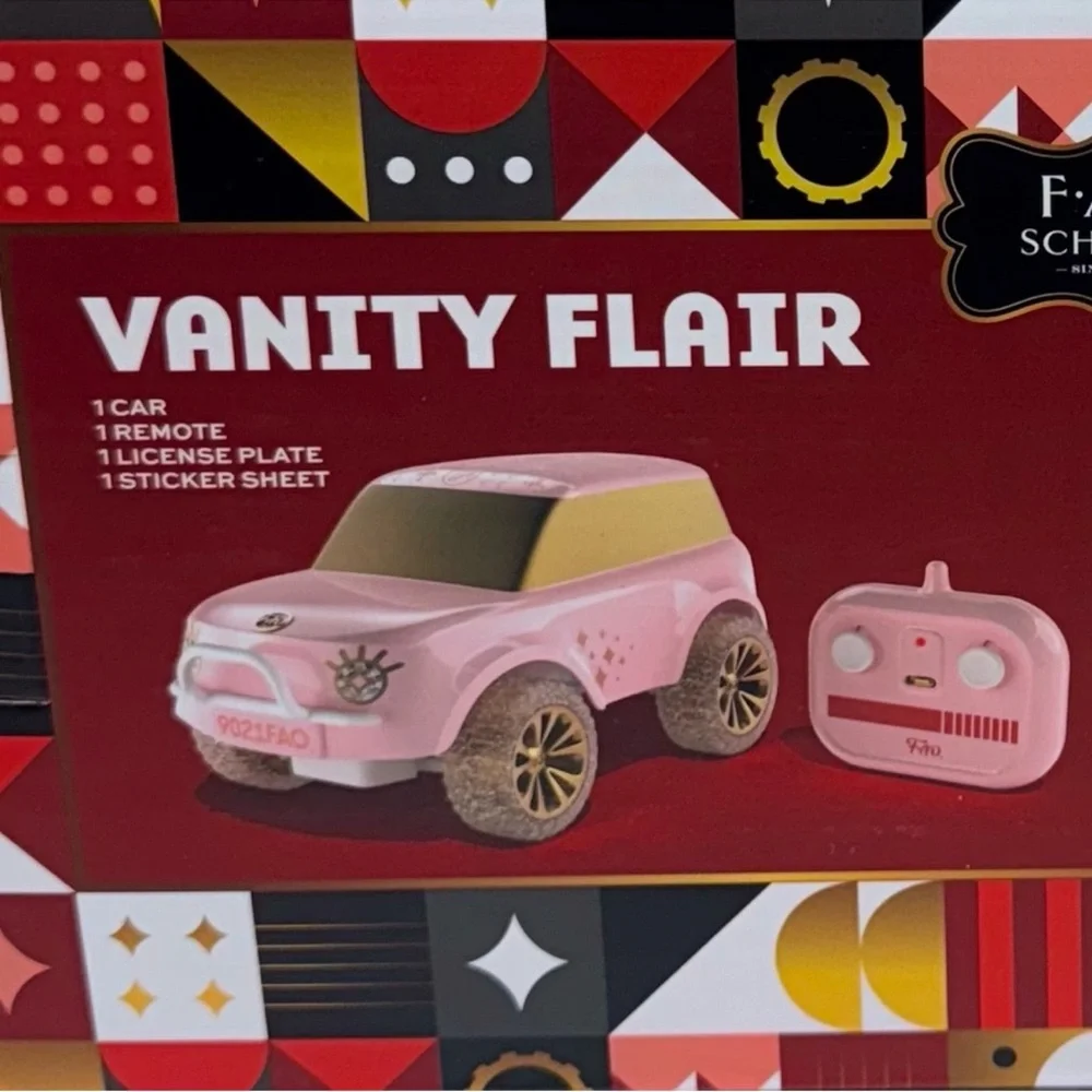 FAO Schwarz Melrose The SUV Remote Control Car: Battery-Powered Pink RC Vehicle
